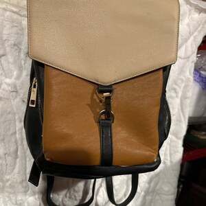 Lionel colored block backpack